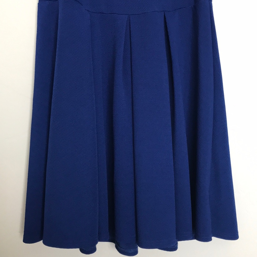 ❌ GONE ❌ NWOT Royal blue fit & flare dress - Picture 6 of 6